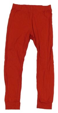 Červené pyžamové kalhoty H&M