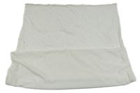 Biela plyšová deka M&S