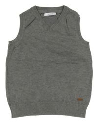 Sivá svetrová vesta Reserved