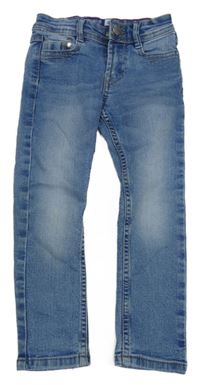 Modré skinny rifle Okaidi