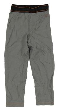 Nové - šedo-černé thermo spodní kalhoty Schiesser