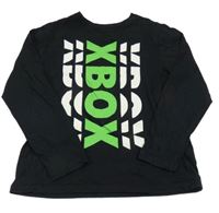 Černé triko s X-BOX PRIMARK