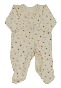 Smotanový overal s Pú Disney