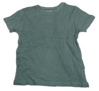 Khakišedé rebrované tričko PRIMARK