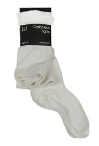 Nové - bílé punčocháče 