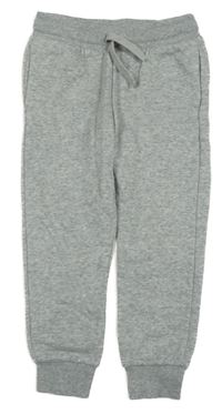 Sivé melírované tepláky H&M