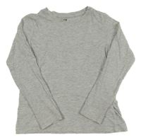 Šedé melírované triko H&M
