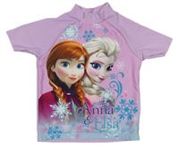 Růžové Uv tričko Ledové Království Disney