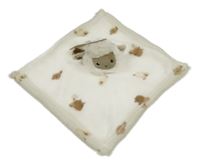 Nové - Smetanový chlupatý usínáček s ovcemi Primark