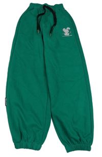 Zelené tepláky s králíkem