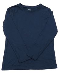 Tmavomodré triko C&A