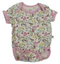 Smotanové body s jednorožcami a duhami Liegelind