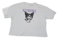 Biele crop tričko s Kuromi Zara