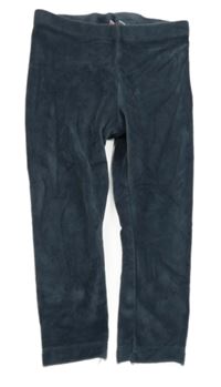 Tmavosivé zamatové legíny Lupilu