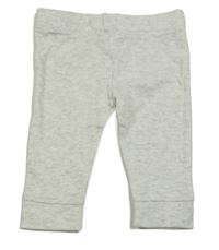 Sivé melírované ľahké tepláky