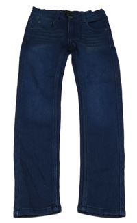 Tmavomodré teplákové skinny rifle Alive