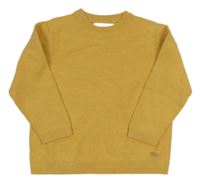 Horčicový sveter Zara