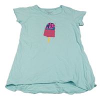 Svetlomodrá tunika s nanukem Alive