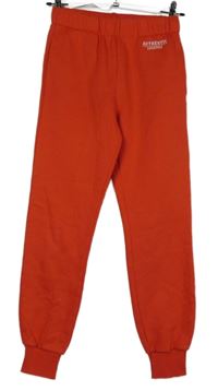 Dámské červené cuff tepláky H&M