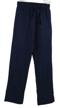 Dámske tmavomodré šušťákové outdoorové nohavice Crivit