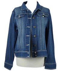 Dámská modrá riflová bunda Blue Motion 