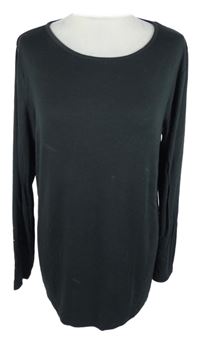 Dámské černé volné triko Cappucino 