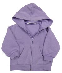 Fialová prepínaci mikina s kapucňou H&M