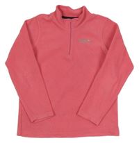 Ružová fleecová funkčná mikina Regatta