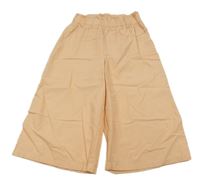 Marhuľové plátenné culottes nohavice LC Waikiki