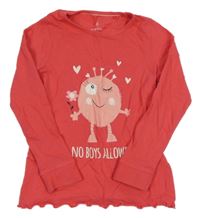 Jahodové tričko s potlačou Lupilu