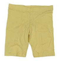 Žlté elastické kraťasy F&F