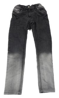 Tmavosivé ombré skinny rifle Yigga