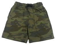 Khaki army rifľové kraťasy George