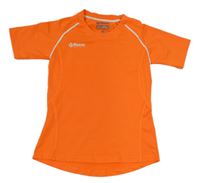 Oranžové funkčné športové tričko Reece