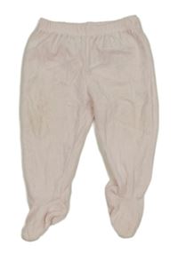 Světlerůžové sametové polodupky Mothercare