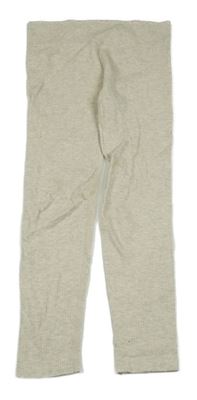 Béžové žebrované spodní kalhoty F&F