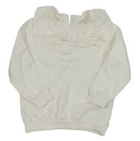 Biela mikina s mašlou So Cute