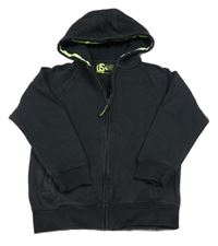 Čierna prepínaci mikina s kapucňou Matalan