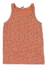 Lososový kvietkovany top Bondi