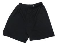 Čierne ľahké kraťasy