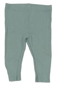 Mátové rebrované legíny Topomini