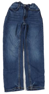 Tmavomodré slim rifle H&M