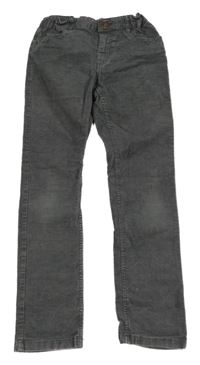 Sivé menšestrové nohavice H&M