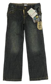 Nové - tmavomodré rifle Dirkje