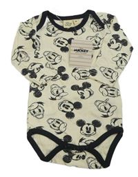 Nové - Béžové body s Mickeym a Donaldem Disney