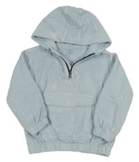 Svetlomodrá mikina s kapucňou M&S