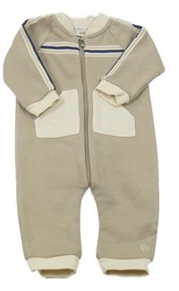 Svetlohnedý teplákový overal s pruhmi River Island