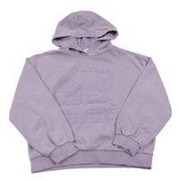 Lila mikina s motýlom a kapucňou S. Oliver