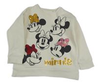 Svetlobéžová mikina s Minnie s flitrami George