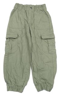 Světlekhaki cargo cuff rifle Primark